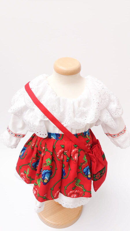 Ie Traditionala Costum Traditional Fetite 0-12 luni Model II