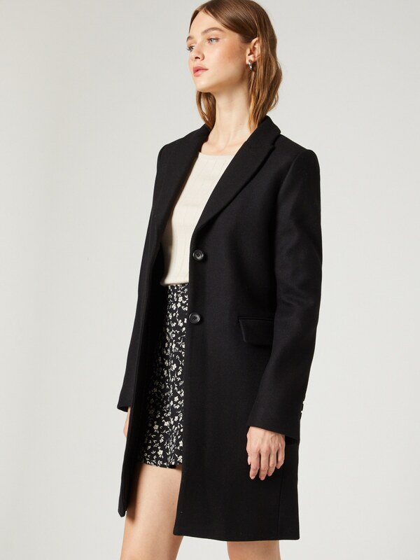 Guido Maria Kretschmer Women Palton de primăvară-toamnă 'Viola' negru