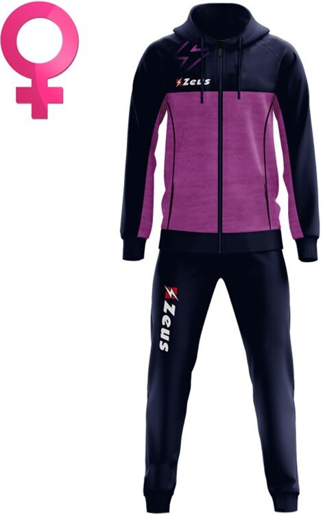 Trening Copii ZEUS Tuta Olympia Pink Fluo/Blu