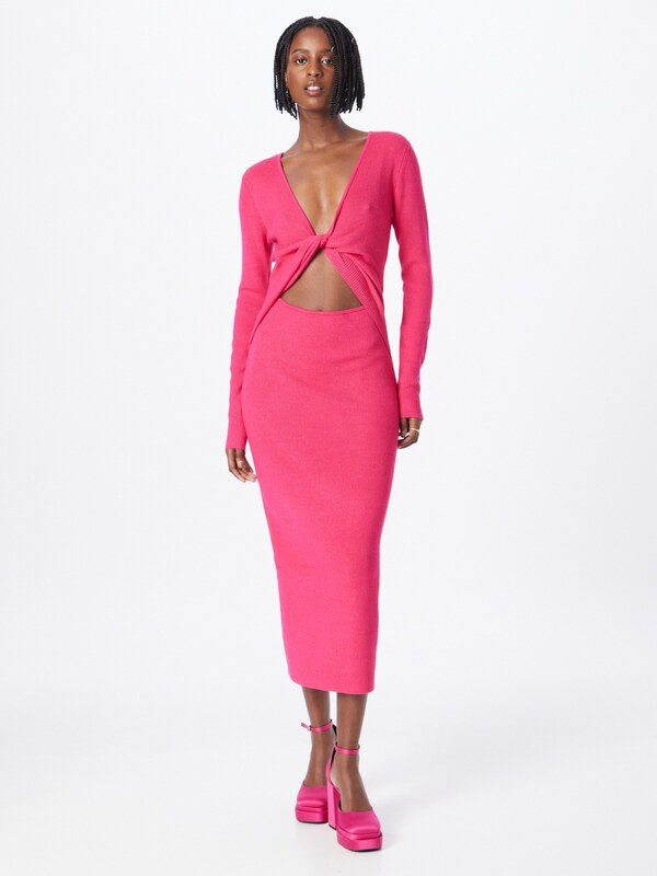 BZR Rochie tricotat 'Lela Jenner' roz