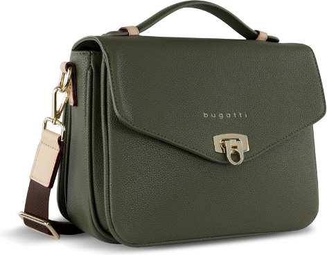 Geanta dama, bugatti, seria Ella, 496634, verde olive