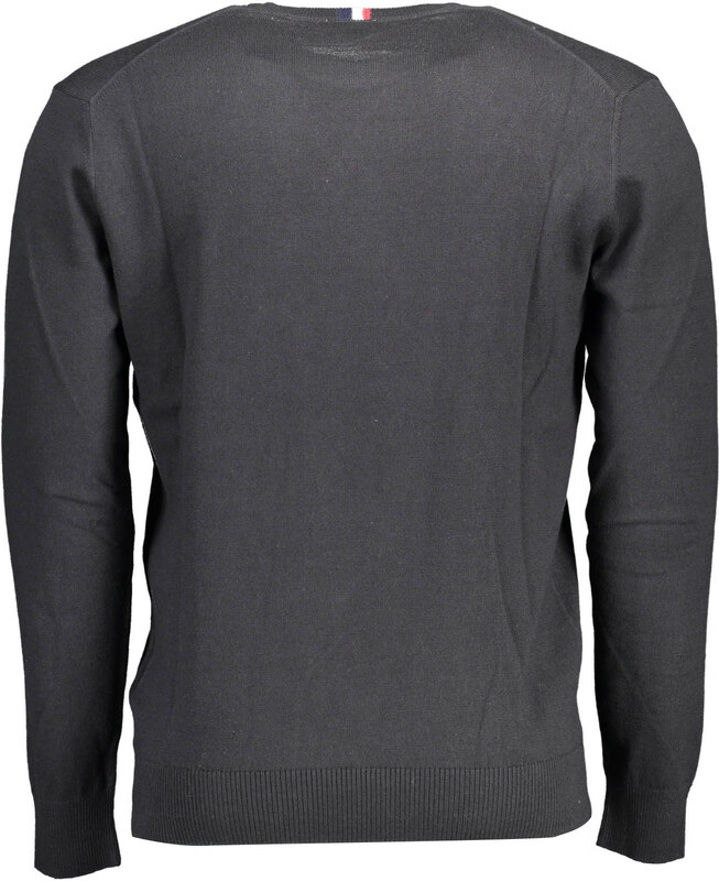 US Polo Assn Pulover negru pentru bărbați US Polo