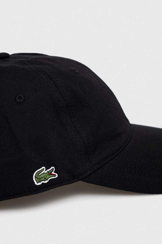 Lacoste șapcă de baseball din bumbac