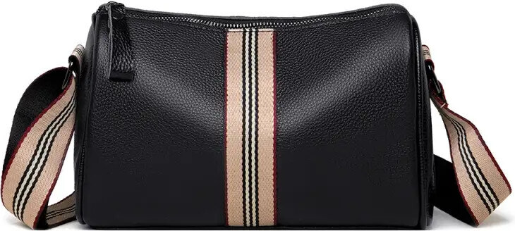 DELIS Geanta dama Darcie GT1988, piele naturala, Negru