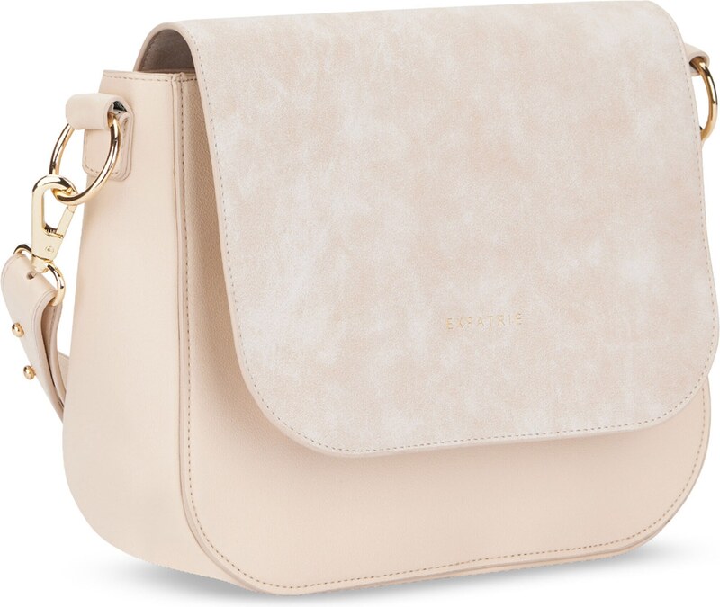 Expatrié Geantă de umăr 'Louise Large' culoarea pielii / bej deschis