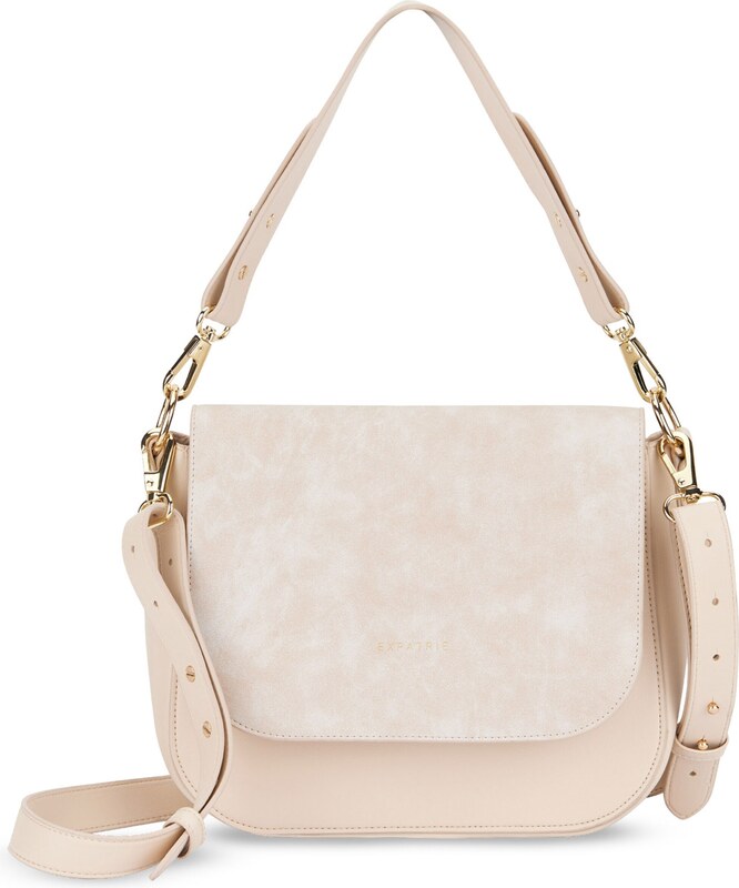 Expatrié Geantă de umăr 'Louise Large' culoarea pielii / bej deschis