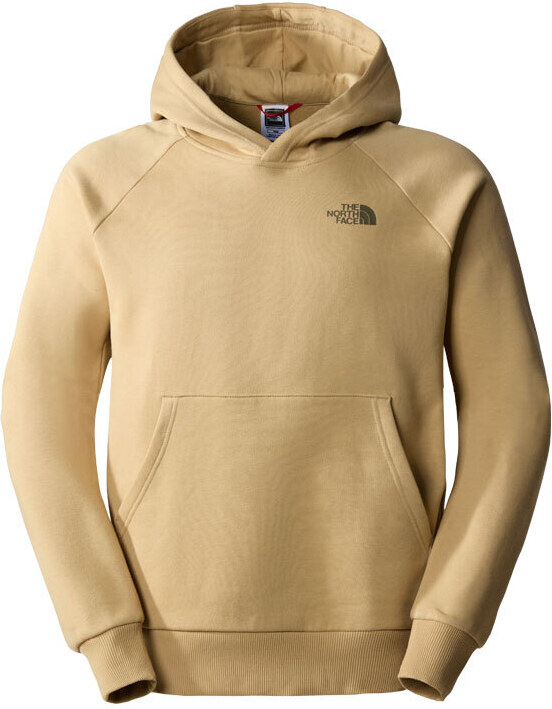 The North Face M Raglan Red Box Hoodie Bărbați - Hanorace și bluze cu glugă The North Face - Maro deschis - NF0A2ZWULK5-S