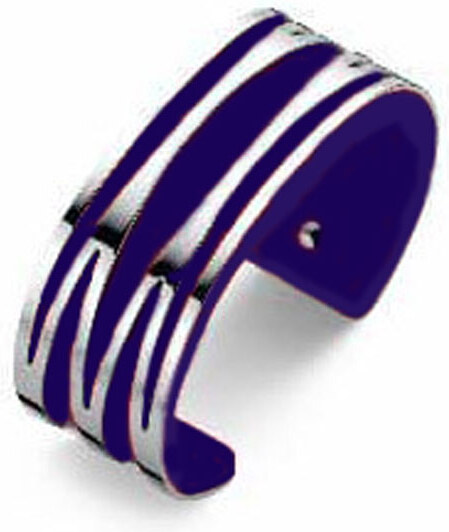 Victoria Brățară argintie cu model albastru