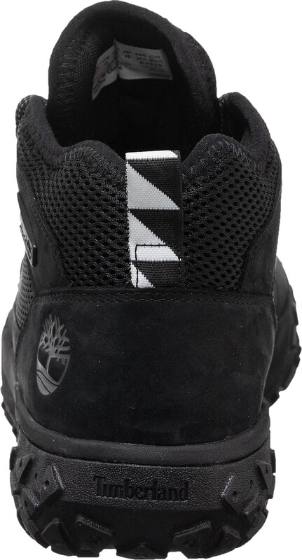 TIMBERLAND Bocanci cu șireturi 'Greenstride Motion 6' negru / alb