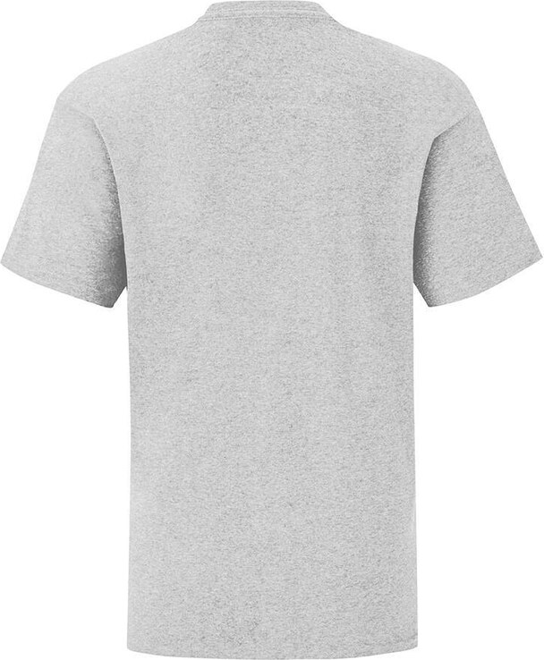 Grey children's t-shirt in combed cotton Fruit of the Loom