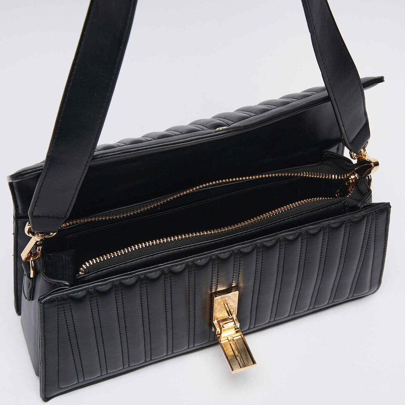 Diana & Co Mini-Geanta City Neagra Matlasata