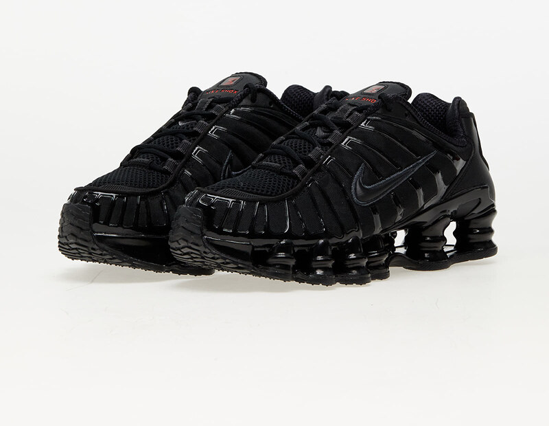 Nike W Shox TL Black/ Black-Mtlc Hematite-Max Orange