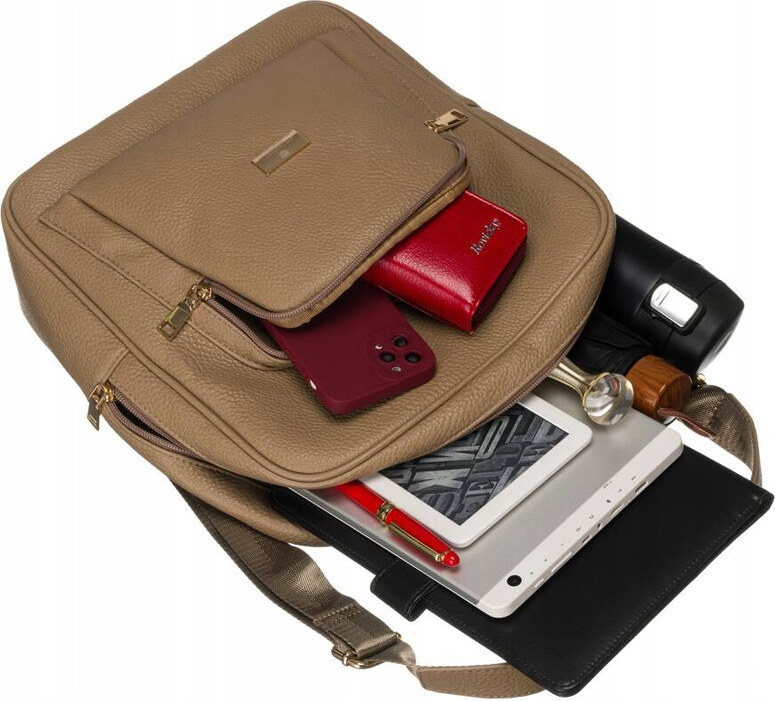 Rucsac incapator de dama din piele ecologica - Peterson PTR-PTN PL-29601-6085 BE