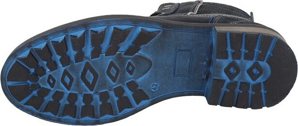 Ghete barbati, s.Oliver, 5-15205-27-806-Albastru-Inchis, casual, piele naturala, cu toc, albastru inchis (Marime: 44)