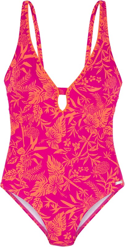 VENICE BEACH Costum de baie întreg portocaliu / roz