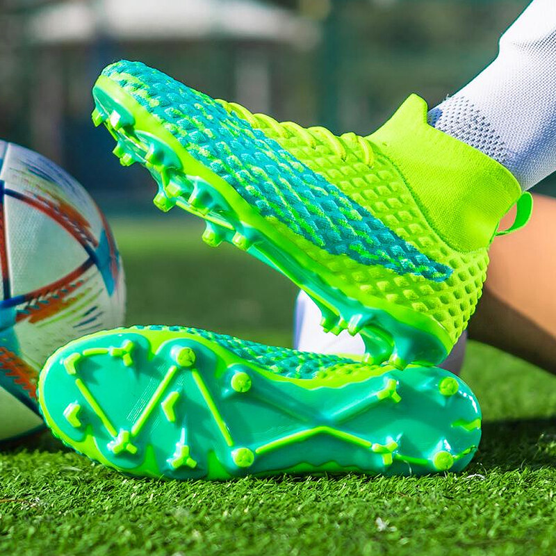 Ghete de fotbal MBrands FG , pentru teren cu iarba, 7.2 , culoare verde