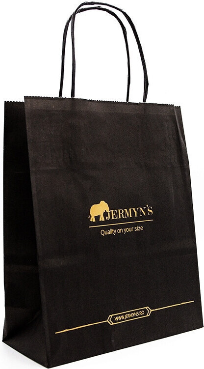 JERMYN'S Camasa alba dama Luxury Slim Fit EASY IRON cu structuri bleumarin navy (Marime: L)