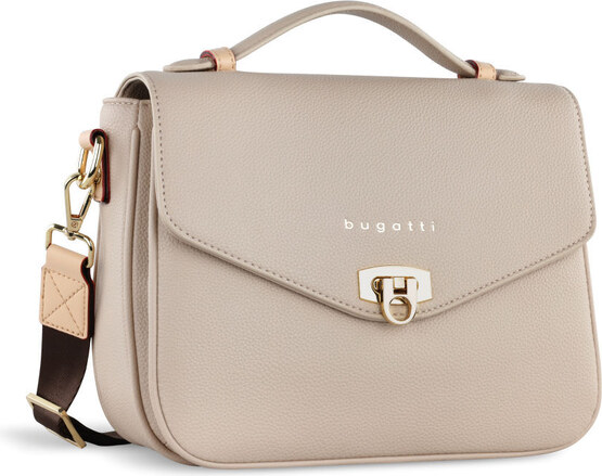 Bugatti_2doplnky Bugatti geantă elegantă pentru femei-bej
