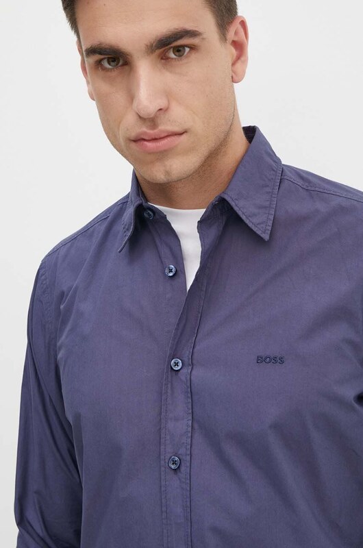 BOSS Orange cămașă din bumbac