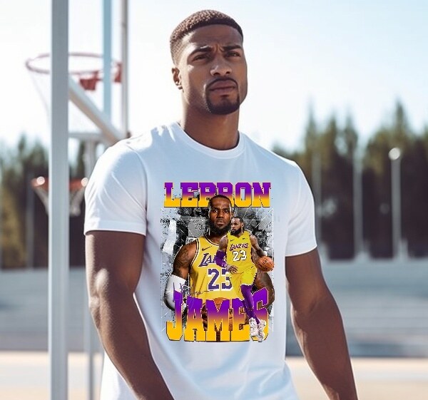 Malfini Tricou personalizat pentru barbati NBA Lebron JAMES - Baschet