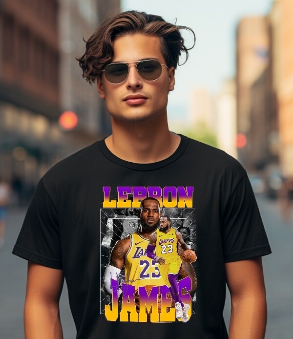 Malfini Tricou personalizat pentru barbati NBA Lebron JAMES - Baschet