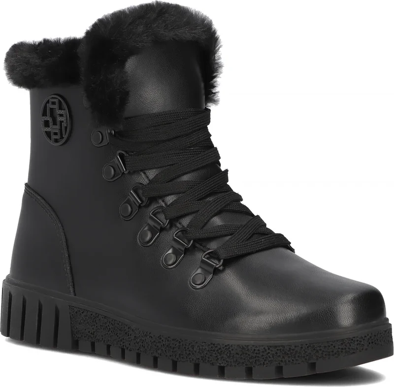 Filippo Ghete din piele naturala, confortabile si usoare, Negru