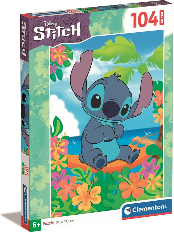 Disney Lilo și Stitch Tropical Puzzle de 104 piese Clementoni - GLAMI.ro