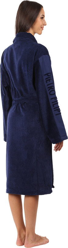 Halat de baie Pietro Filipi albastru (1Z001) M