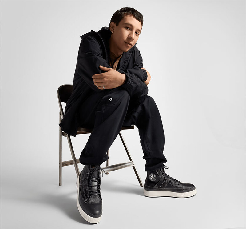 Converse Chuck Taylor All Star Equip Waterproof - Bărbați - Adidași Converse - Negru - A08555C