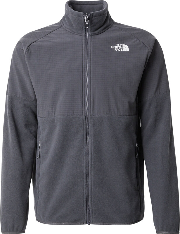 THE NORTH FACE Jachetă fleece funcțională 'Glacier' gri / alb