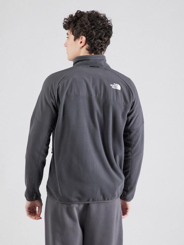 THE NORTH FACE Jachetă fleece funcțională 'Glacier' gri / alb
