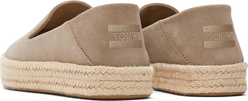 TOMS Espadrili Dun Suede Wm Caroln 10020711 natural