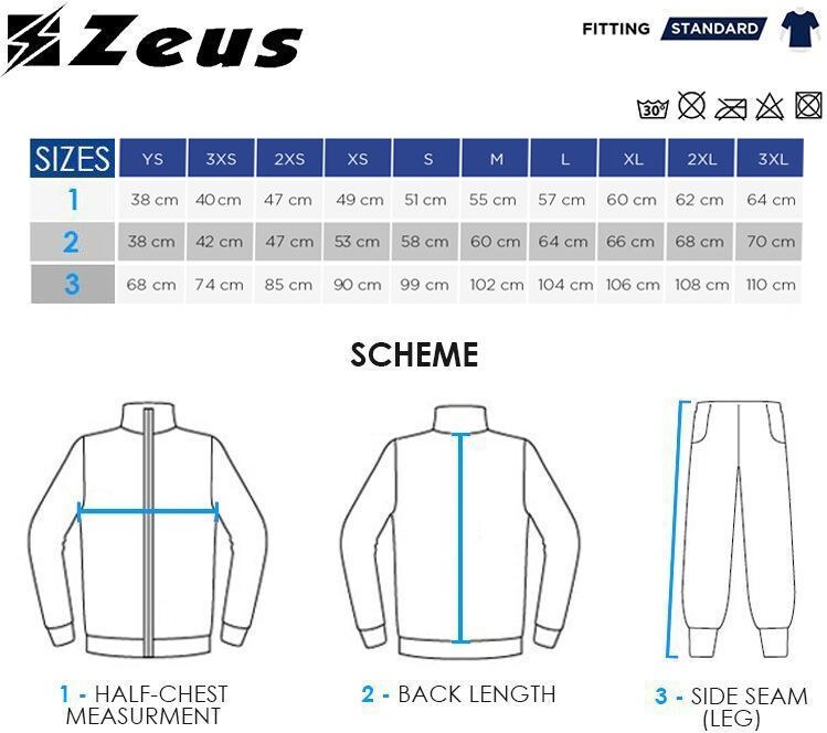 Trening Copii ZEUS Tuta Rodi Royal/Blu