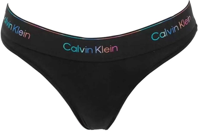 CALVIN KLEIN Lenjerie Thong LV00QF8190 UB1 black