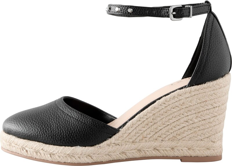 Next Espadrile 'Forever Comfort' negru