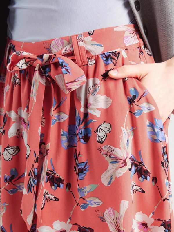 ONLY Pantaloni cutați 'ONLNOVA LIFE JASMIN' bej deschis / indigo / roz