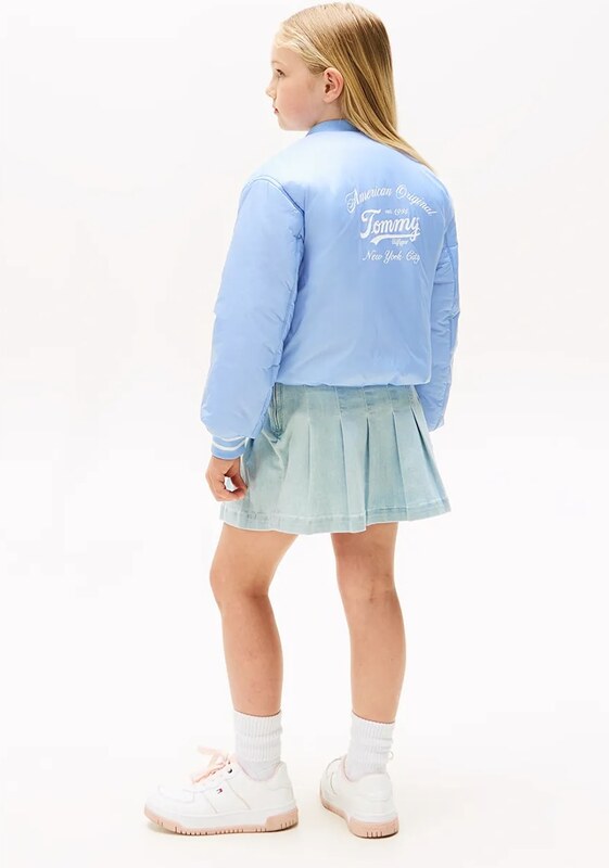Tommy Hilfiger jachetă bomber reversibilă pentru copii