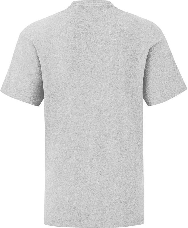 Grey children's t-shirt in combed cotton Fruit of the Loom