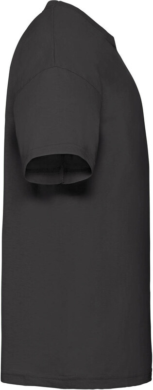 Black Fruit of the Loom Cotton T-shirt