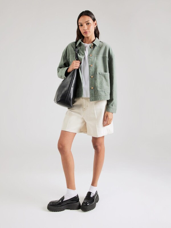 ONLY Geacă de primăvară-toamnă 'ONLMOXIE' verde jad