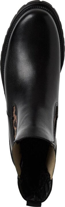 Tamaris Ghete chelsea maro caramel / negru