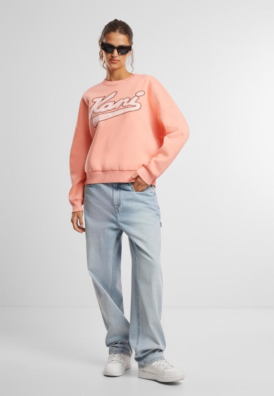 Karl Kani Bluză de molton ' ' portocaliu