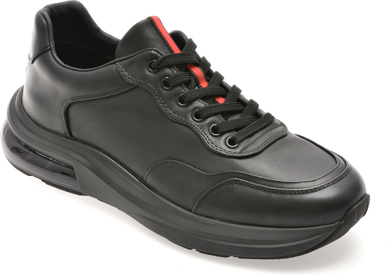 Pantofi sport GRYXX negri, 5619, din piele naturala