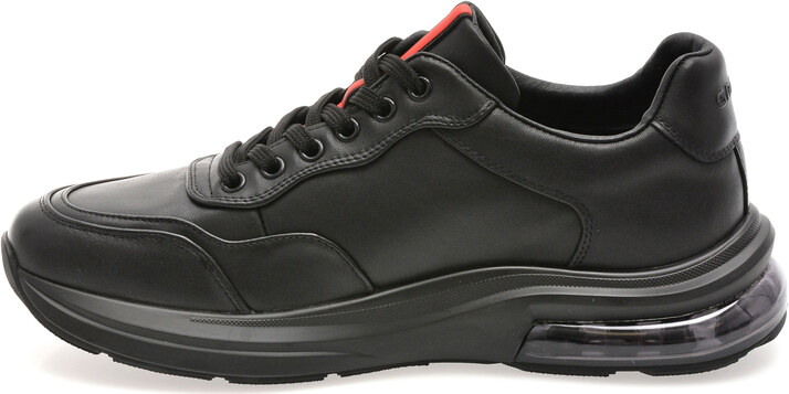Pantofi sport GRYXX negri, 5619, din piele naturala