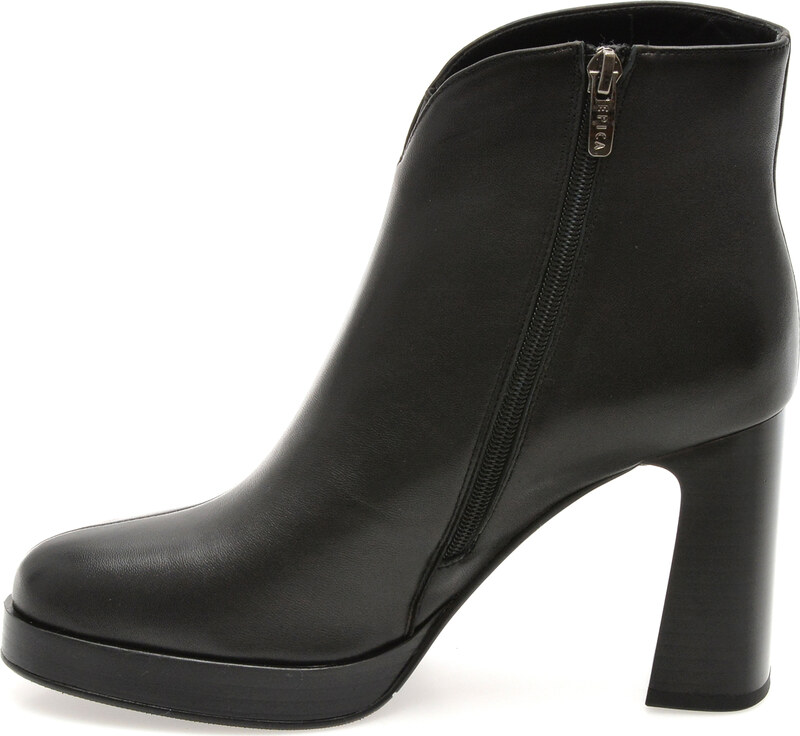 Botine EPICA negre, 2392, din piele naturala