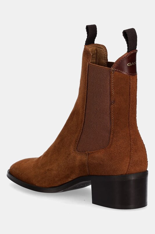 Gant botine din piele întoarsă St Broomly