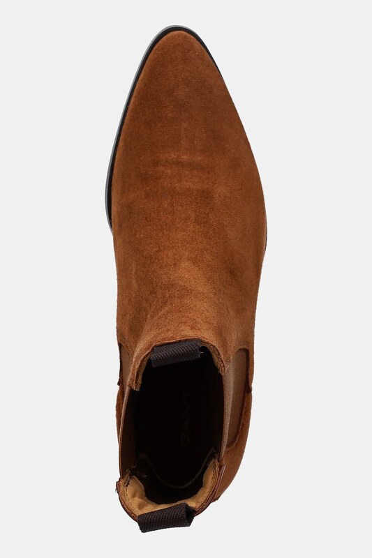 Gant botine din piele întoarsă St Broomly