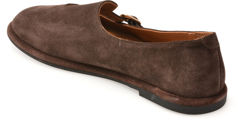 Pantofi EPICA maro, 1614033, din piele intoarsa