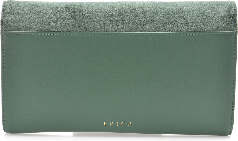 Portofel EPICA verde, 830003, din piele ecologica