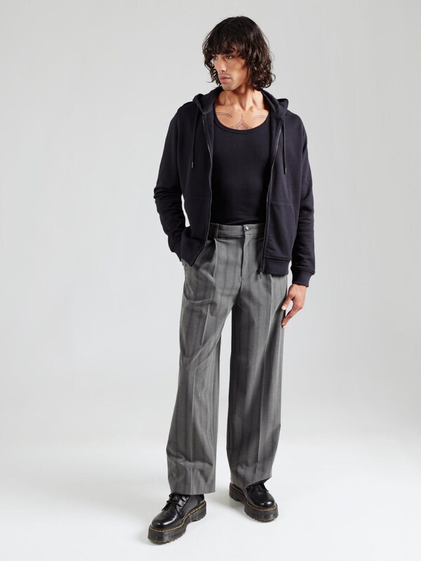 Karl Lagerfeld Hanorac albastru noapte / alb